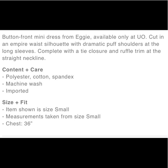 NEW UO boho/hippie smock mini dress - Picture 5 of 8